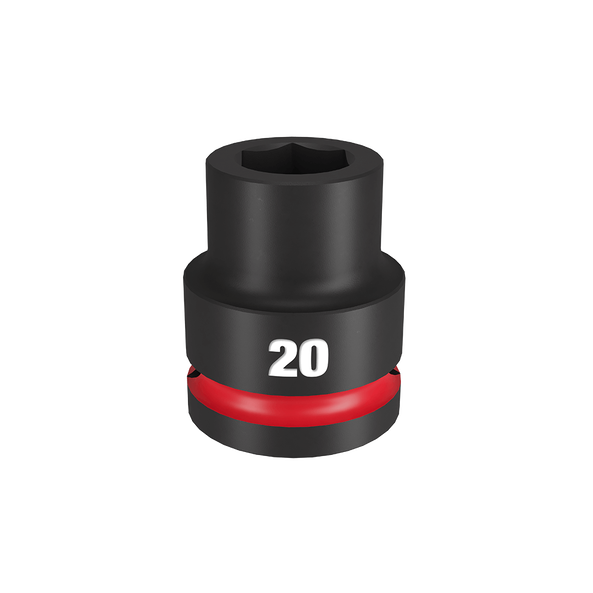 SHOCKWAVE™ 3/4" Drive 20mm Standard 6 Point Impact Socket, , hi-res