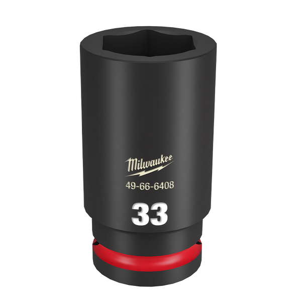 SHOCKWAVE™ 3/4" Drive 33mm Deep 6 Point Impact Socket, , hi-res