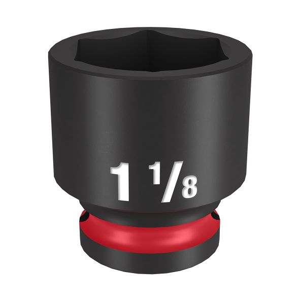 SHOCKWAVE™ 1/2" Drive 1-1/8"  Standard 6 Point Impact Socket, , hi-res
