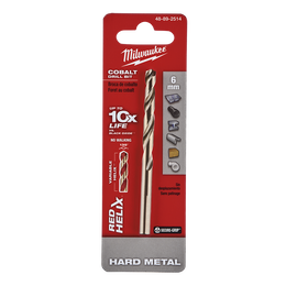 Red Helix™ Cobalt Drill Bit 6mm