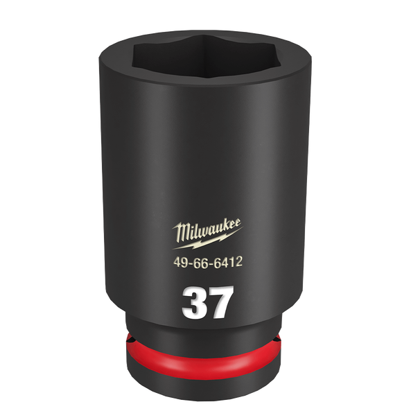 SHOCKWAVE™ 3/4" Drive 37mm Deep 6 Point Impact Socket, , hi-res
