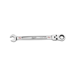 7/16''  SAE Flex Head Ratcheting Combination Wrench