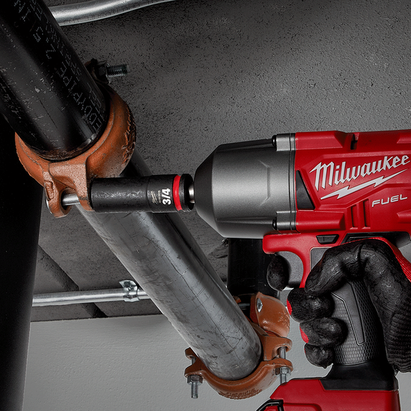 SHOCKWAVE™ 1/2" Drive 3/4" Deep 6 Point Impact Socket, , hi-res