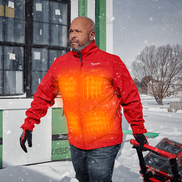 Milwaukee heated work best sale gear
