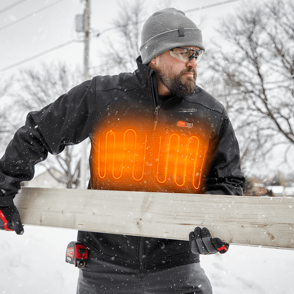 Jacket clearance with heater