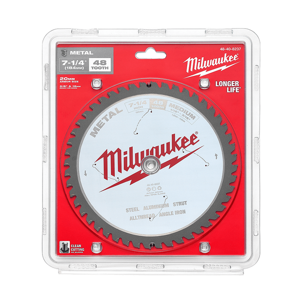 184mm (7-1/4") 48T Metal Circular Saw Blade, , hi-res