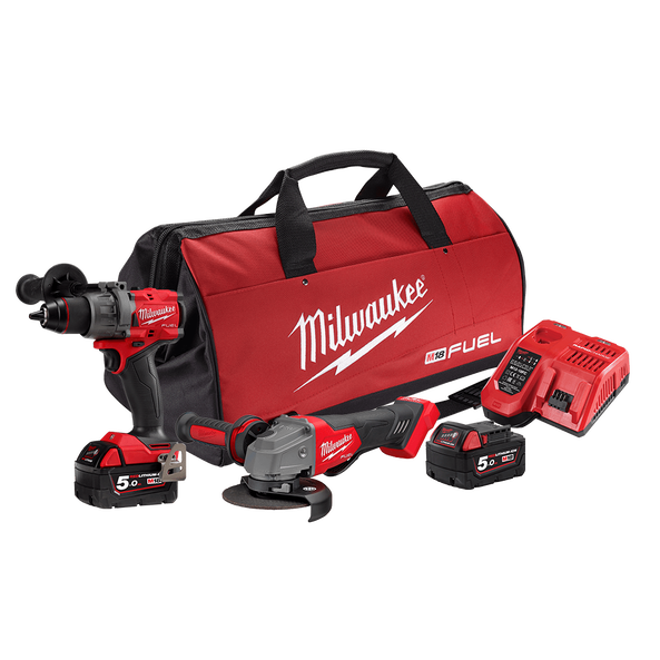 Milwaukee M18 FUEL 2 Piece Power Pack 2C3 M18FPP2C3502B Milwaukee Tool NZ