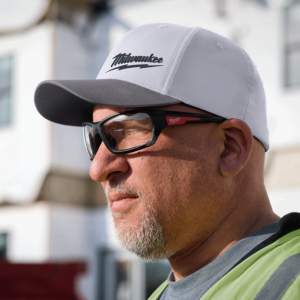 WORKSKIN Fitted Hat Grey - L/XL, Grey, hi-res