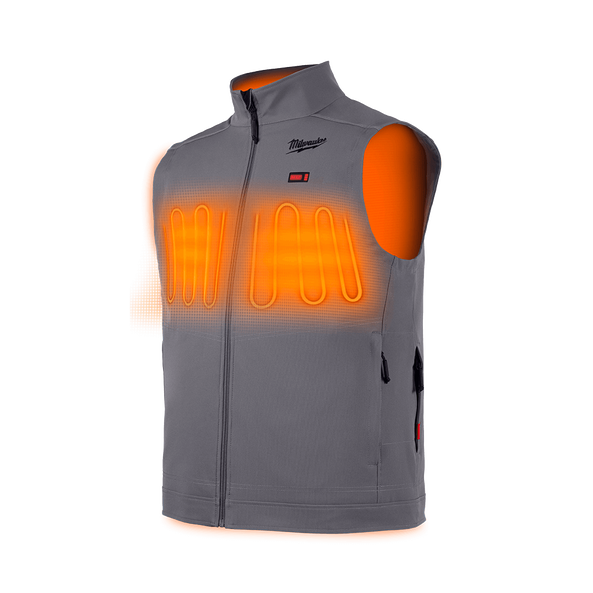 M12™ TOUGHSHELL™ Heated Vest Grey, , hi-res