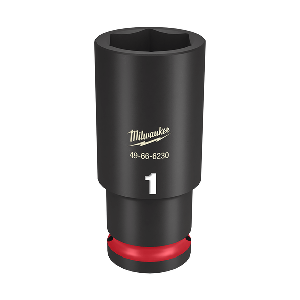 SHOCKWAVE™ 1/2" Drive 1" Deep 6 Point Impact Socket, , hi-res