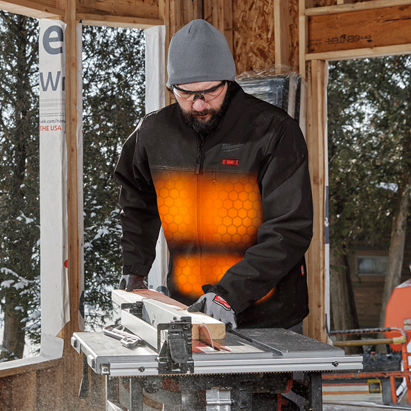 M12™ TOUGHSHELL™ Heated Jacket Black - M, Black, hi-res