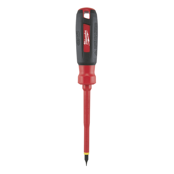 3/8" Cabinet 1000V Insulated Screwdriver (4")