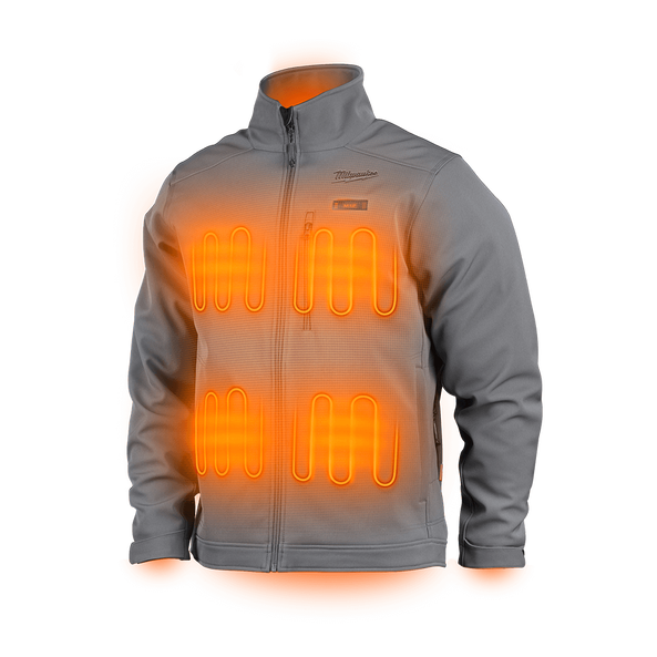 Milwaukee M12™ Heated TOUGHSHELL™ Jacket Grey M12THJGREY0 Milwaukee