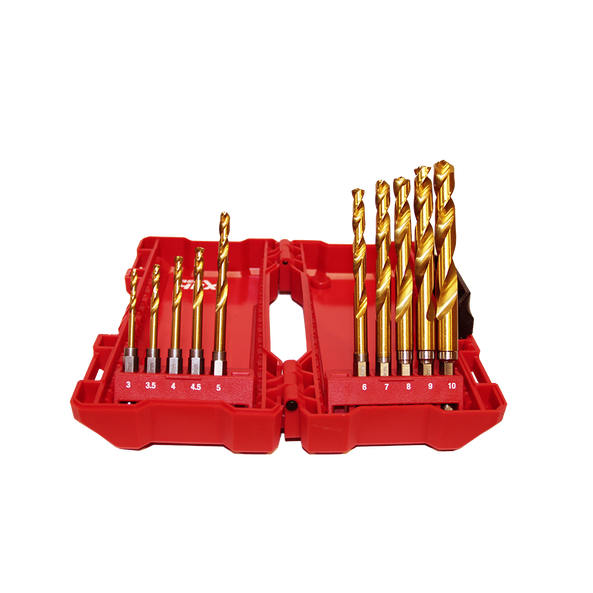 SHOCKWAVE™ Red Hex™ Titanium 10 Pce Kit