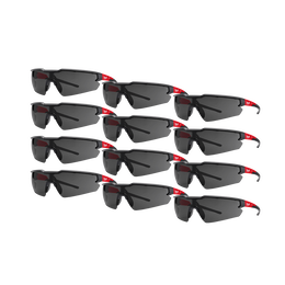 12PC Tinted Safety Glasses