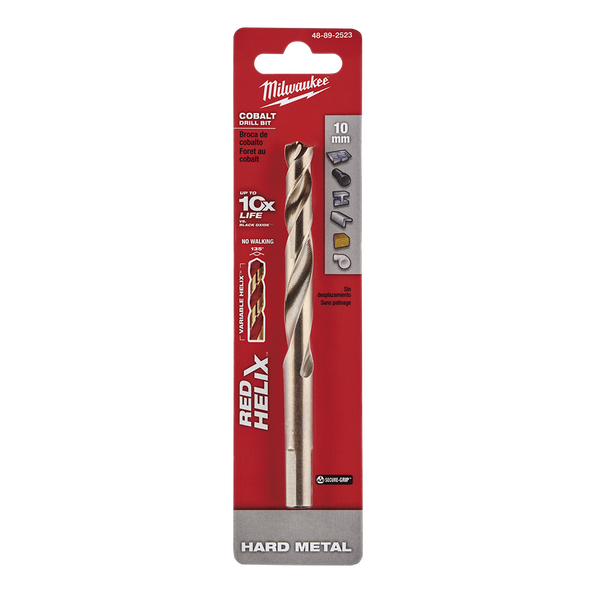 Red Helix™ Cobalt Drill Bit 10mm