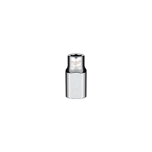 1/2" Drive 3/8" SAE Standard 6-Point Socket, , hi-res