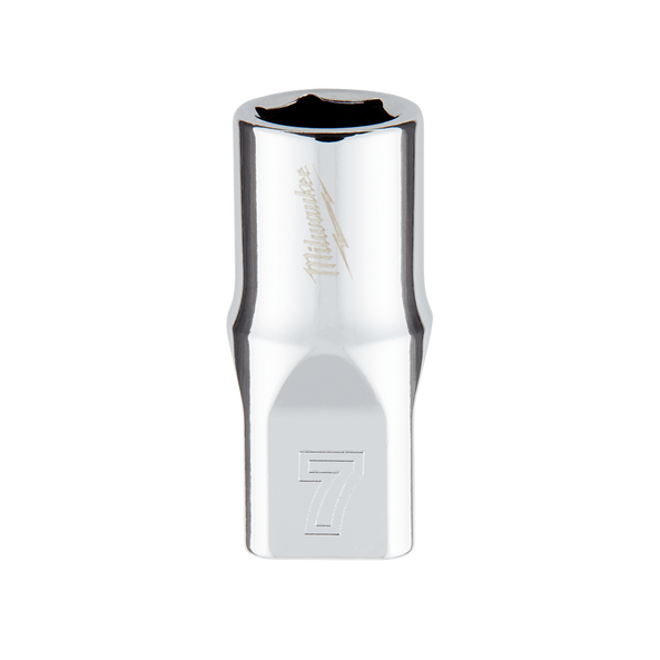 1/4" Drive 7mm Metric 6-Point Socket, , hi-res