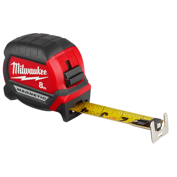 Compact Magnetic Tape Measure 8M