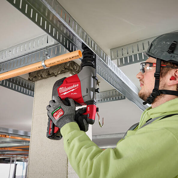 M18 FUEL™ 16mm Overhead SDS Plus Rotary Hammer with Integrated Dust Extractor and ONE-KEY™ (Tool Only), , hi-res