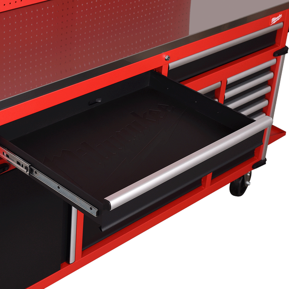 61" Mobile Work Station - Steel Top, , hi-res