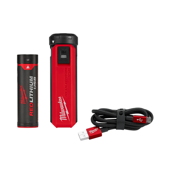 Milwaukee REDLITHIUM USB Portable Power Source And Charger Kit L4PPS 201 Milwaukee Tool NZ
