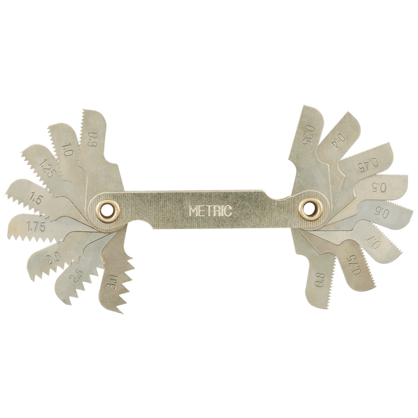 Metric Thread Pitch Gauge 0.35-3.00mm, , hi-res