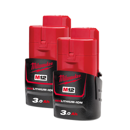 M12™ REDLITHIUM™-ION 3.0Ah Battery Twin Pack