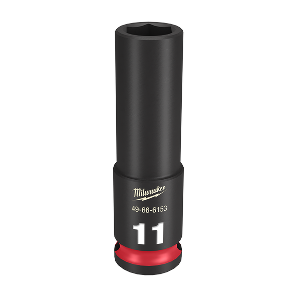 SHOCKWAVE™ 3/8" Drive 11mm Deep 6 Point Impact Socket, , hi-res