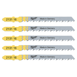 Jigsaw Blades Wood Fast Cut 75 x 4mm 5 Pack