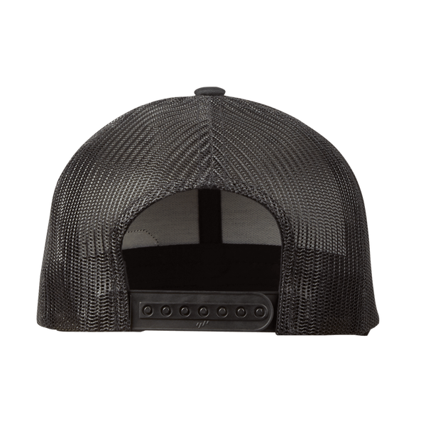 GRIDIRON Trucker Hat Black, Black, hi-res