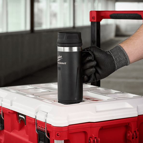 PACKOUT™ Mug 532ml (18oz) Sip Lid Black, Black, hi-res