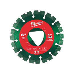 150mm (6") Green Concrete Diamond Blade - Green