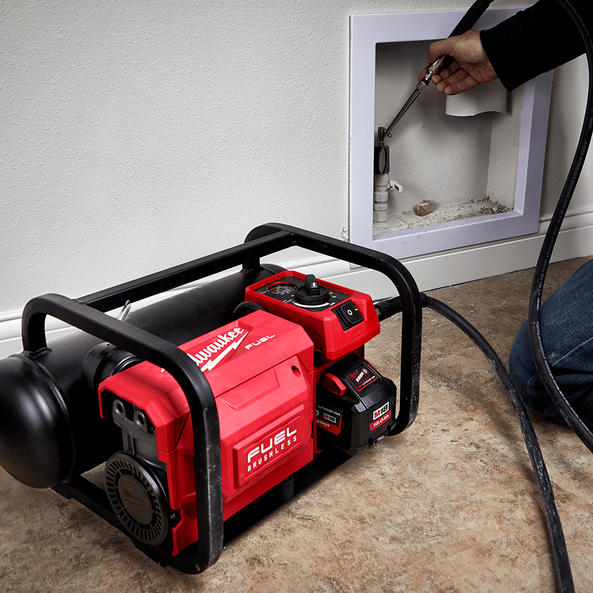 Milwaukee small shop air compressor