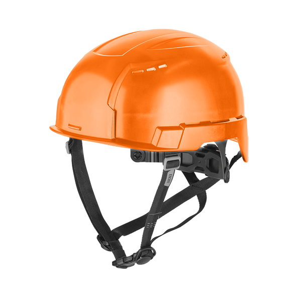 BOLT 200 Orange Vented Helmet, Orange, hi-res
