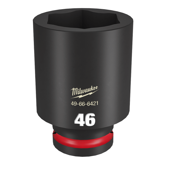 SHOCKWAVE™ 3/4" Drive 46mm Deep 6 Point Impact Socket, , hi-res