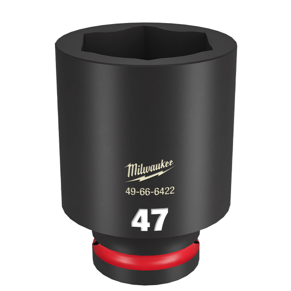 SHOCKWAVE™ 3/4" Drive 47mm Deep 6 Point Impact Socket, , hi-res