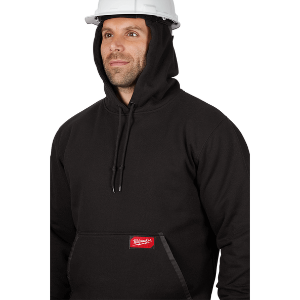 Heavy Duty Pullover Hoodie Black, , hi-res