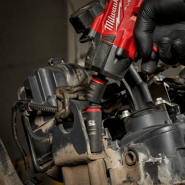 SHOCKWAVE™ 3/8" Drive 15mm Deep 6 Point Impact Socket, , hi-res