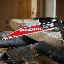 SAWZALL™ The WRECKER™ with NITRUS CARBIDE™ Teeth Demolition 230mm 9" 6TPI Blade 1 Pack