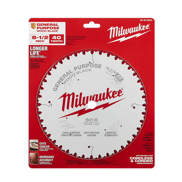210mm (8 1/4") Ultra Fine 60T Circular Saw Blade