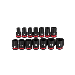 SHOCKWAVE™ 3/8" Drive 14PC Metric Standard 6 Point Impact Socket Set