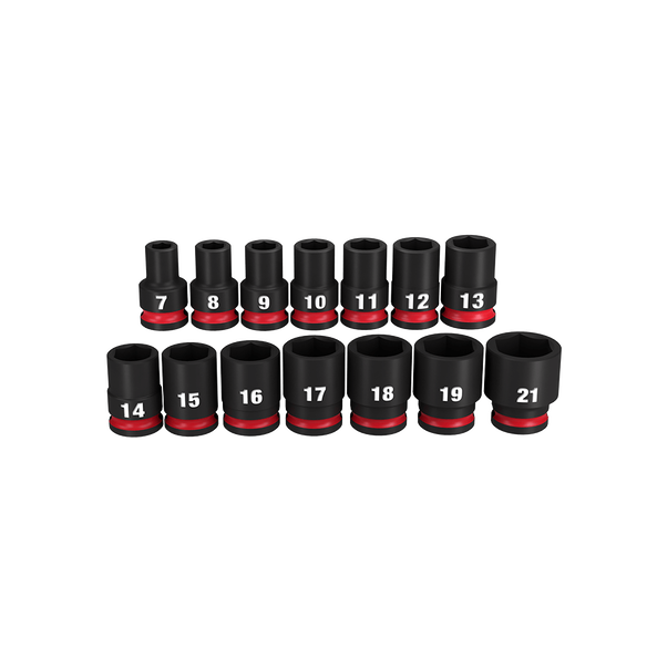 SHOCKWAVE™ 3/8" Drive 14PC Metric Standard 6 Point Impact Socket Set, , hi-res