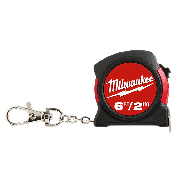 2M/6FT Keychain Tape Measure, , hi-res