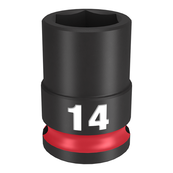 SHOCKWAVE™ 3/8" Drive 14mm Standard 6 Point Impact Socket, , hi-res