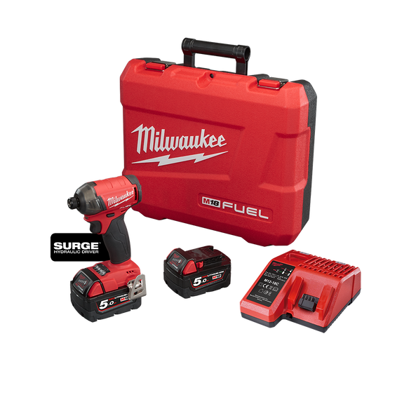 M18 FUEL&trade; SURGE&trade; 1/4" Hex Hydraulic Driver Kit