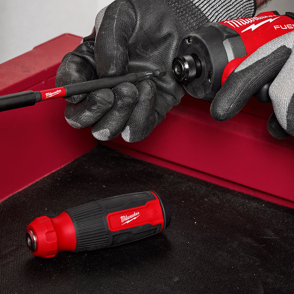 14-in-1 Multi-Bit Screwdriver with SHOCKWAVE™ Bits, , hi-res
