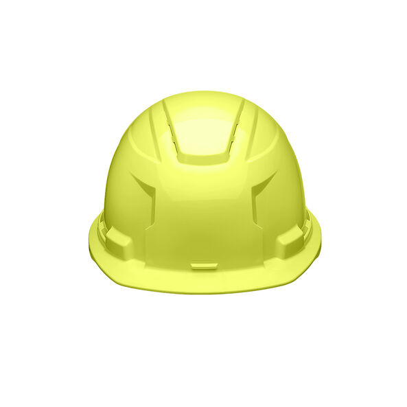BOLT 100 Hi-Vis Yellow Vented Hard Hat, Hi-Vis Yellow, hi-res