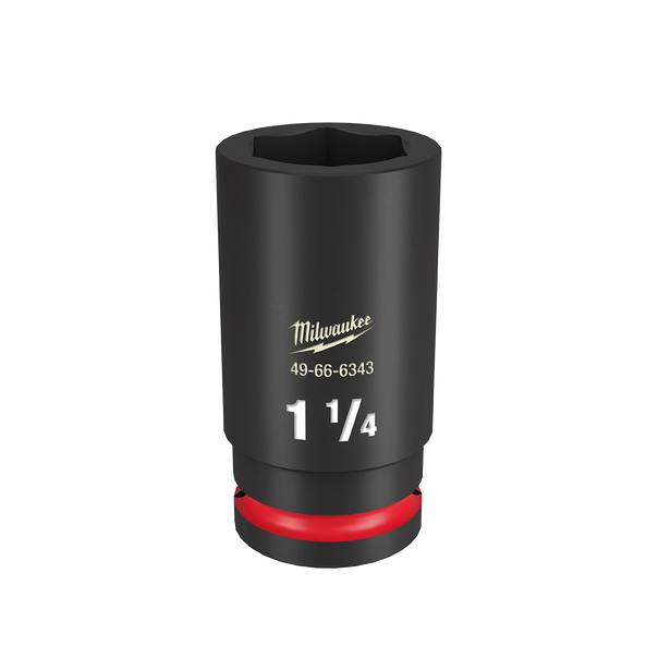 SHOCKWAVE™ 3/4" Drive 1-1/4" Deep 6 Point Impact Socket, , hi-res