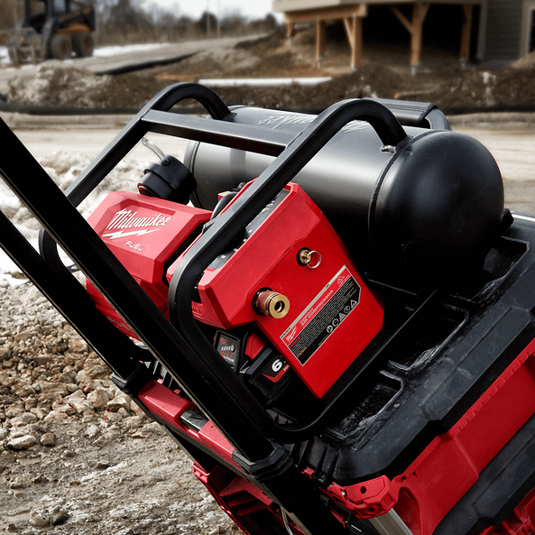 Milwaukee 18v compressor best sale